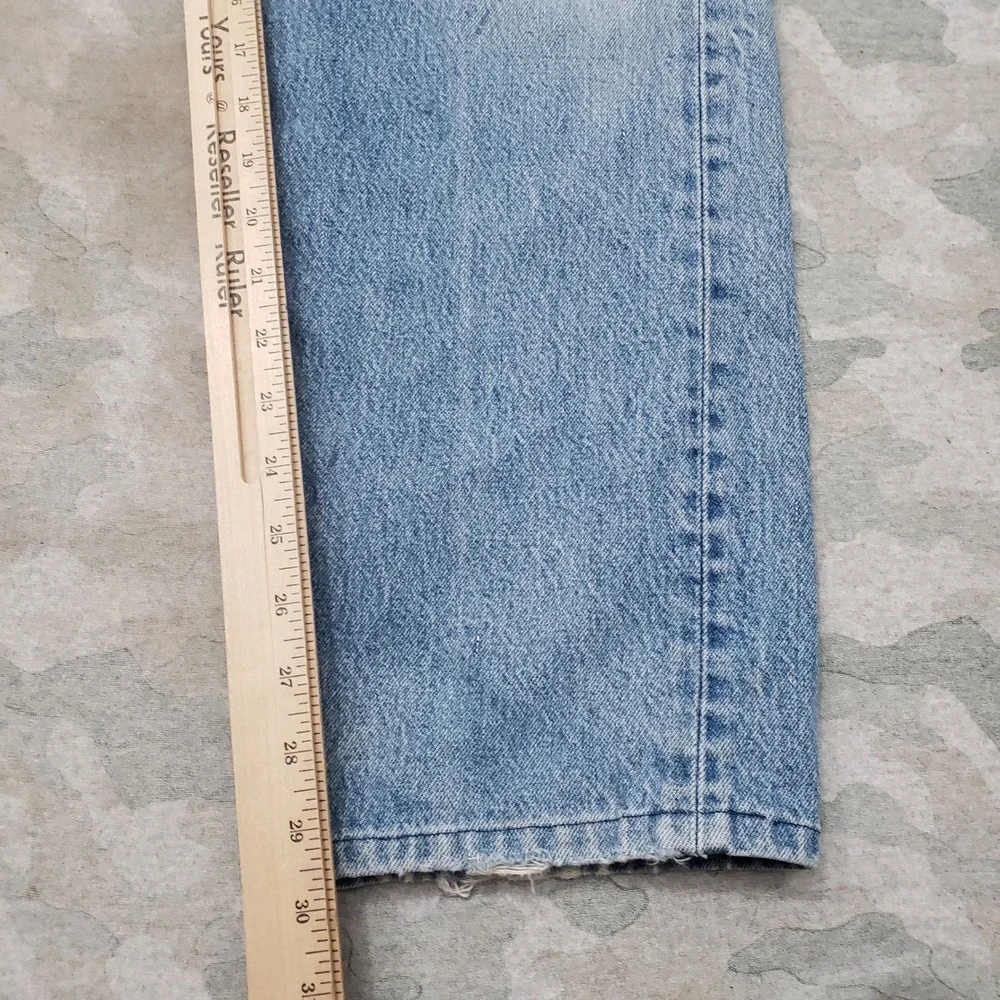 Vintage Levis 501 Jeans Mens 36x30 Blue Button Fly Straight Leg Workwear USA